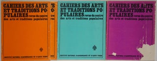 Item #27456 Cahiers des Arts et Traditions Populaires, Revue du Centre des Arts et Traditions...