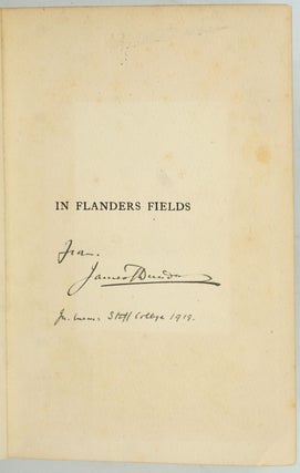 In Flanders Fields and Other Poems.