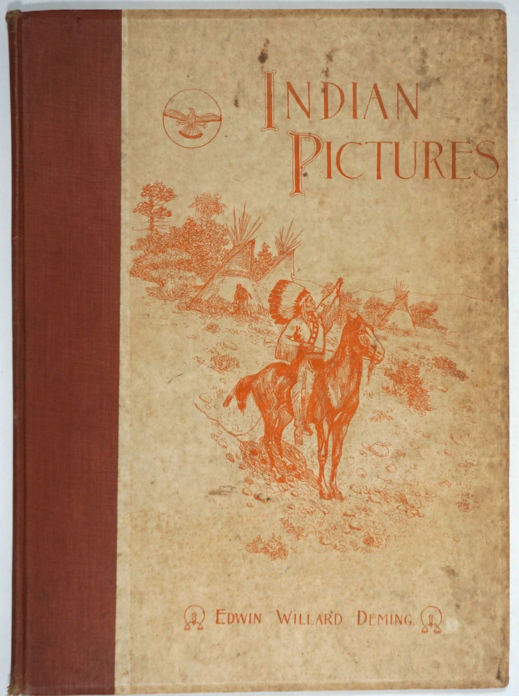 Item #27474 Indian Pictures: Facsimiles of Paintings in Water-Colour and Engravings of Drawings in Black-And-White. Edwin Willard Deming.