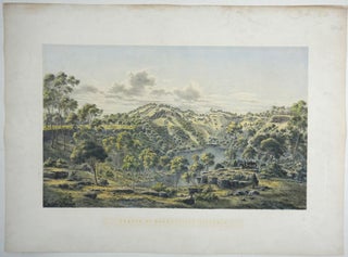 Item #27483 Crater of Mount Eccles. Victoria, Prints, Eugene von Guerard