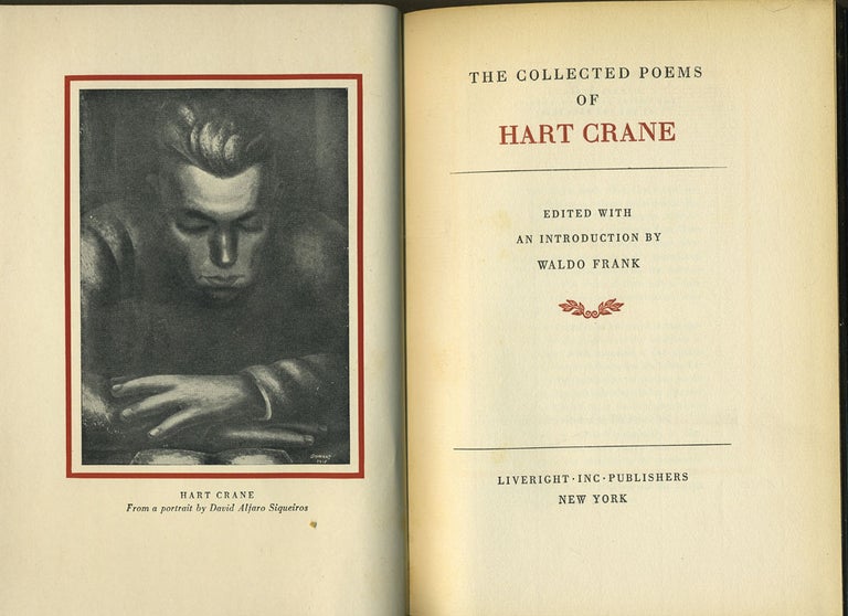 Item #27499 The Collected Poems of Hart Crane. Hart Crane.