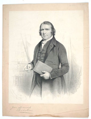Item #27562 Edward Steane. Portrait engraving. Abolition, Baptists