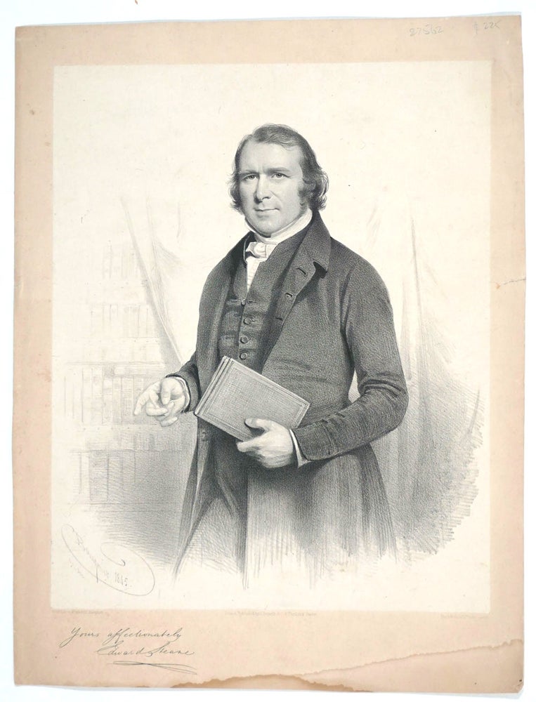 Item #27562 Edward Steane. Portrait engraving. Abolition, Baptists.