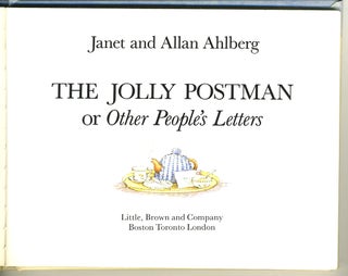 The Jolly Postman or Other People's Letters.