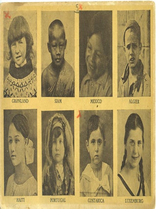Photographically Illustrated Cards of Children from 56 Countries of the World.