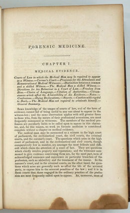 Principles of Medical Jurisprudence, With So Much of Anatomy, Physiology, Pathology and the Practice of Medicine and Surgery. As Are Essential to be Known by Lawyers, Coroners, Magistrates, Officers of the Army and Navy, Etc.