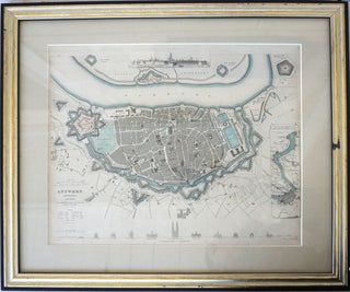 Item #27640 (Map of) Antwerp (Antwerpen) (Anvers). SDUK, Society for the Diffusion of Knowlege