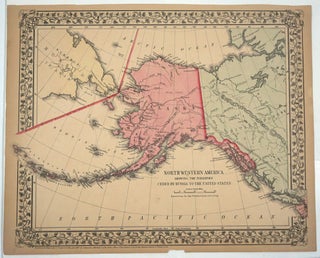 Item #27693 North Western America; Showing the Territory Ceded by Russia to the United States. S....
