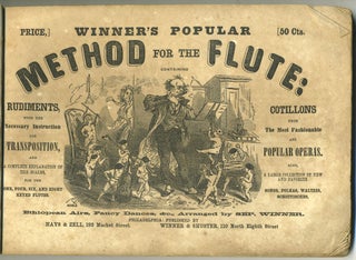 Winner's Popular Method for the Flute: containing rudiments with the necessary instruction for transposition and a complete explanation of the scales for the one, four, six and eight keyed flutes [and] cotillions from the most fashionable and popular operas; also, a large collection of new and favorite songs, polkas, waltzes, schottisches, Ethiopean (sic) airs, fancy dances, etc.