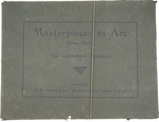 Item #27722 Masterpieces in Art - The California Missions. Cora B. Caldwell