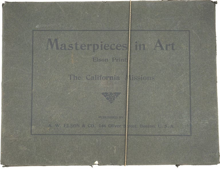 Item #27722 Masterpieces in Art - The California Missions. Cora B. Caldwell.
