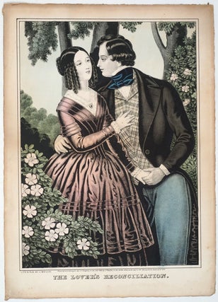 Item #27724 The Lover's Reconciliation, color lithograph. Prints