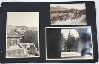 1925 Egypt, Syria, Palestine & Italy. Photo album.