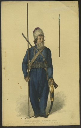 Item #27742 Alexander Zemlenutin. Kossack of the Don Regiment, Sulin the 9th. Russia, Freschi