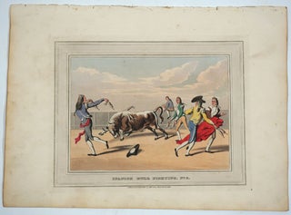 13 Spanish Bull Fighting plates, aquatint, complete set.