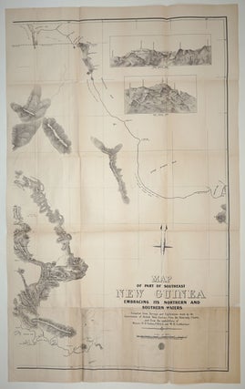 Map of Part of South East New Guinea embracing its Northern and Southern Waters: compiled from surveys and explorations made by the Government of British New Guinea, from the Admiralty charts and from the explorations of Messrs. H.O. Forbes, F.R.G.S., and W.R. Cuthbertson.