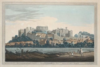 Item #27771 View of Windsor from Clewer, aquatint engraving. J. Farington