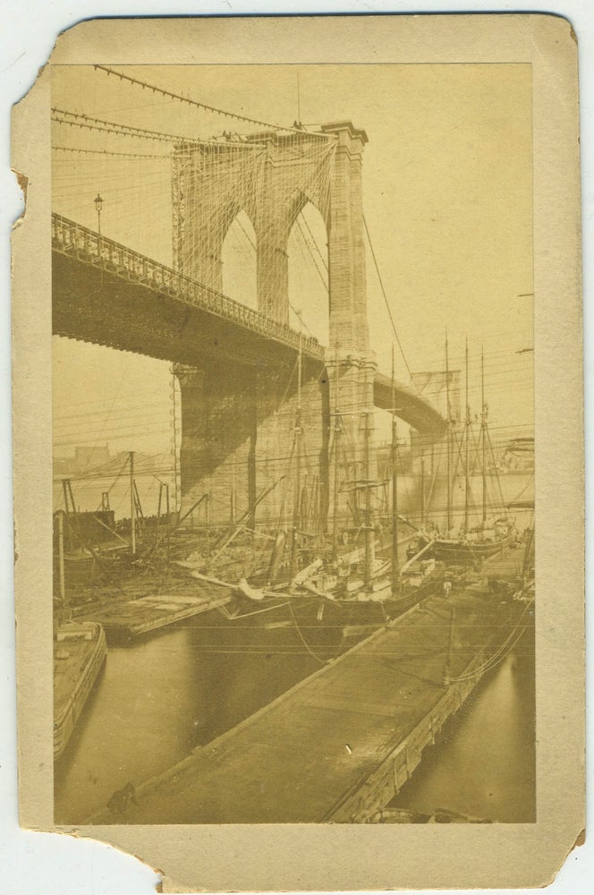 Item #27825 Brooklyn Bridge. Photograph.