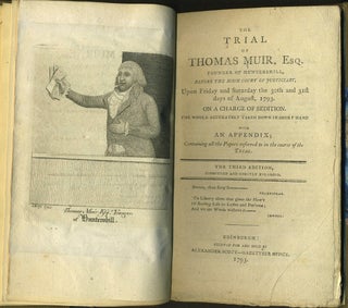 Item #27862 The Trial of Thomas Muir, Esq., Younger of Huntershill, before the High Court of...