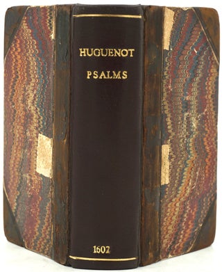 Item #27945 Les Pseavmes Mis en Rime Francoise [Huguenot Psalms]. Clement Marot, Theodorus Beza,...