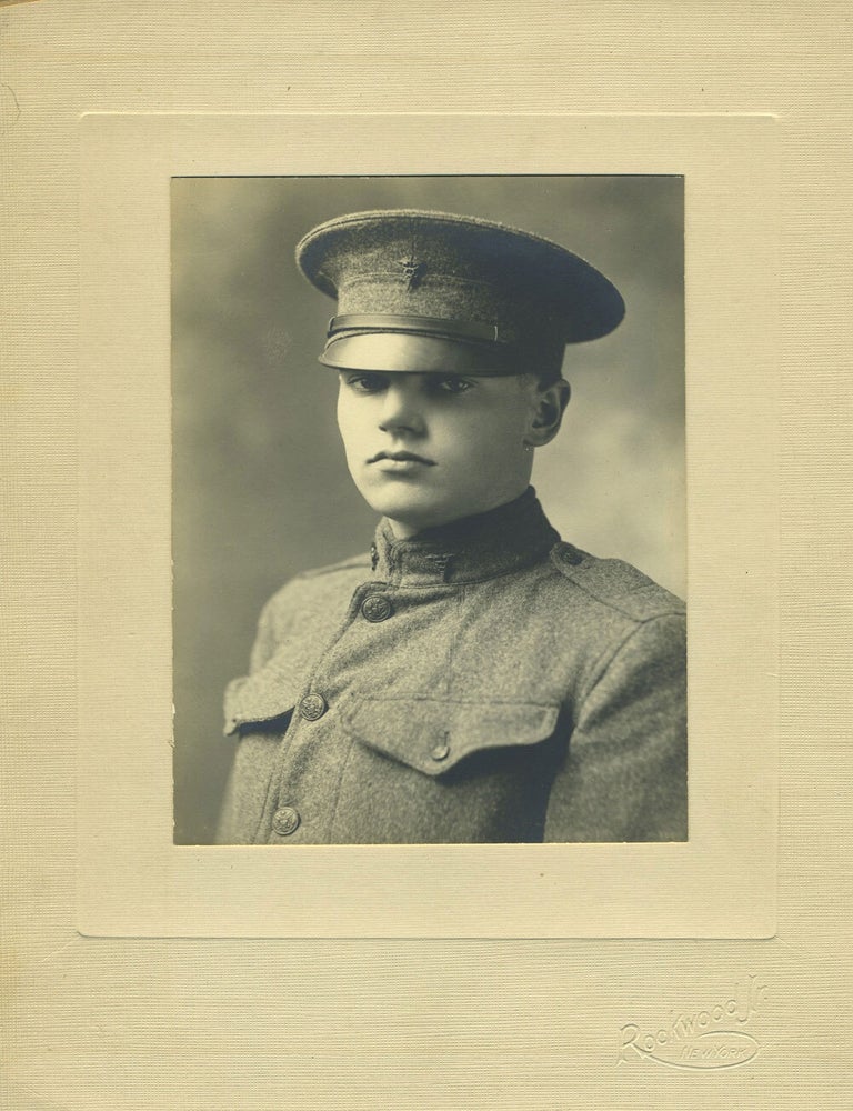 Item #27956 W.W.I Ambulance Volunteer, photograph. WWI, Photograph.