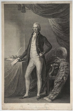 Item #27963 The Right Hon William Pitt. T. Gainsborough, Bromley W., artist, engraver