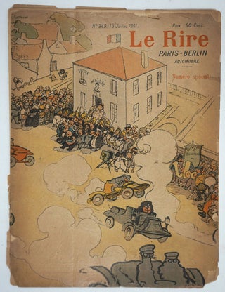 Item #27987 Le Rire Magazine, No. 349, Numero special. Car Racing, Paris - Berlin