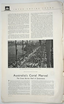 Inter-Empire Trade: a Publication devoted to the Survey & Exposition of Australia's Wealth & Resources: to assist the purpose of the Empire Economic Conference, Ottawa, July, 1932.