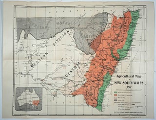 Agricultural Map of New South Wales 1907. New South Wales Australia: The Best of the New Countries.