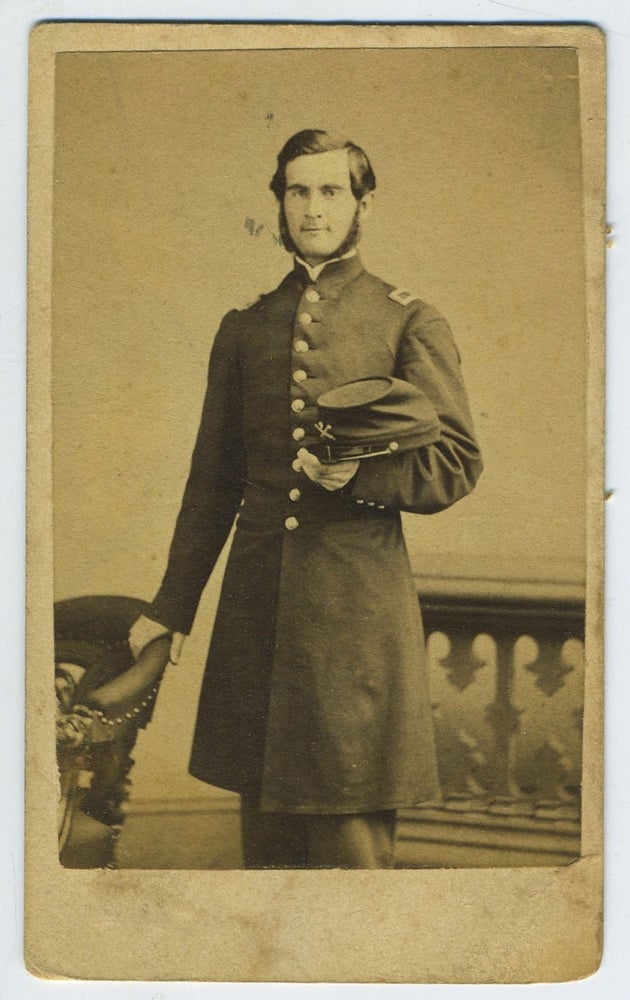 Item #28070 Carte de Visite of David Foster, a Union Lt. Civil War, Photograph.