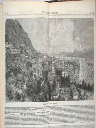 Hong Kong & Brisbane panoramas in the Illustrated London News for 1866 January to July.