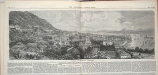 Hong Kong & Brisbane panoramas in the Illustrated London News for 1866 January to July.