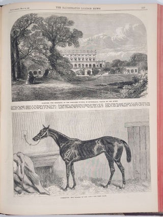 Hong Kong & Brisbane panoramas in the Illustrated London News for 1866 January to July.