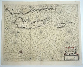 Item #28112 A Chart of the Islands Corfu, Pachsu and Antipachsu with ye Channel and Roads between...