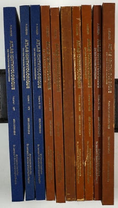 Atlas Ichthyologique des Indes Orientales Néêrlandaises. 10 volumes complete with 522 color plates.