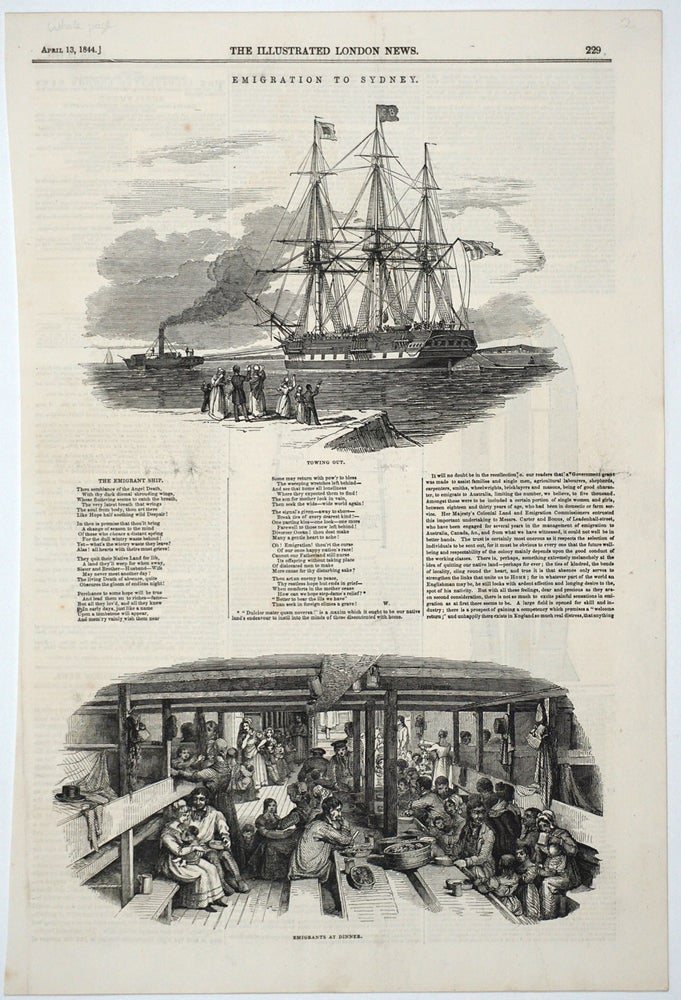Item #28182 Australia Portrayed. Perceptions of Australia in 19th c. Foreign Periodicals. Prints, Australia.