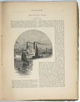 The Hudson River, article published in The Art Journal 1875, 4 issues.