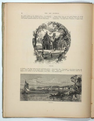 The Hudson River, article published in The Art Journal 1875, 4 issues.