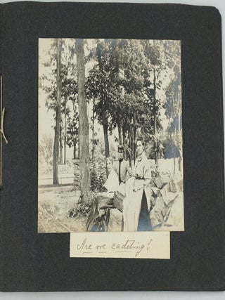 Item #28201 West Point, NY, Campus views and Graduates. Vernacular photo album with 32...