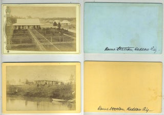Haddon Rig Stud, seven Cabinet cards photographs c. 1890.