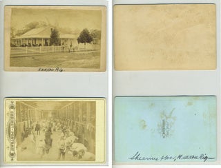 Haddon Rig Stud, seven Cabinet cards photographs c. 1890.