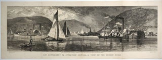 Item #28239 Art Supplement to Appletons' Journal - A View on the Hudson River. A. R. Waud