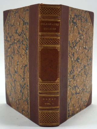 Celebrated Crimes. Eight volumes of the Large Paper Japan Edition in fine binding.