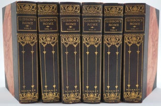 Item #28299 The History of the Decline and Fall of the Roman Empire, 6 volumes. Edward Gibbon
