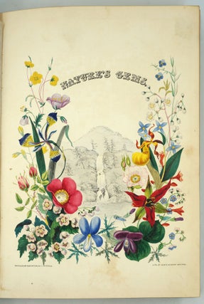American Wild Flowers in their Native Haunts. With Twenty Plates of Plants, Carefuly Colored After Nature; and Landscape Views of Their Localities, from Drawings on the Spot, by E. Whitfield.
