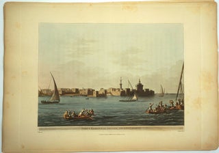 Item #28349 Fort & Harbour of Aboukir, Ancient Canopus. Luigi Mayer, Thomas Milton