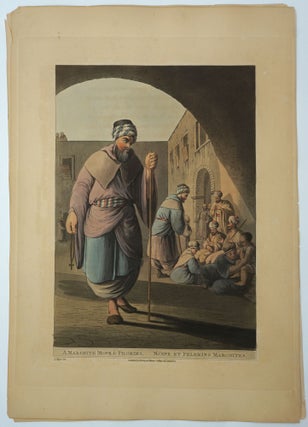 Item #28361 A Maronite Monk & Pilgrims. Luigi Mayer, Thomas Milton