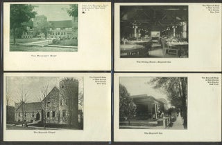 Item #28365 A Collection of 9 postcards of the Roycroft Shop in East Aurora, NY. Elbert Hubbard,...