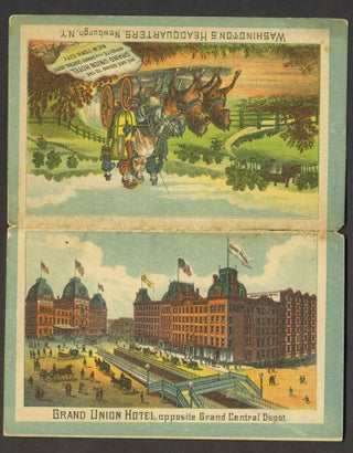 Item #28366 The Grand Union Hotel (with view of) Grand Central Station, Opposite the Grand...