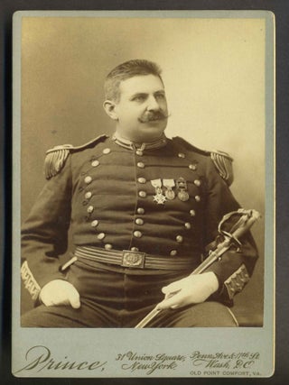 Cabinet Cards of Brig. General Joseph C. Breckenridge and Captain Joyce.